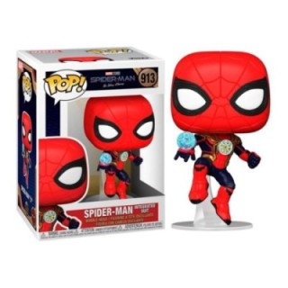 funko funko pop marvel spiderman no way home spider   man traje integrado 56829