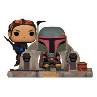 funko funko pop moment star wars the mandalorian boba fett & fennec shand 58391