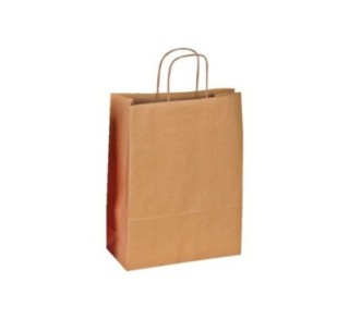 pack 50 bolsas kraft apli marron 18x8x21 101852
