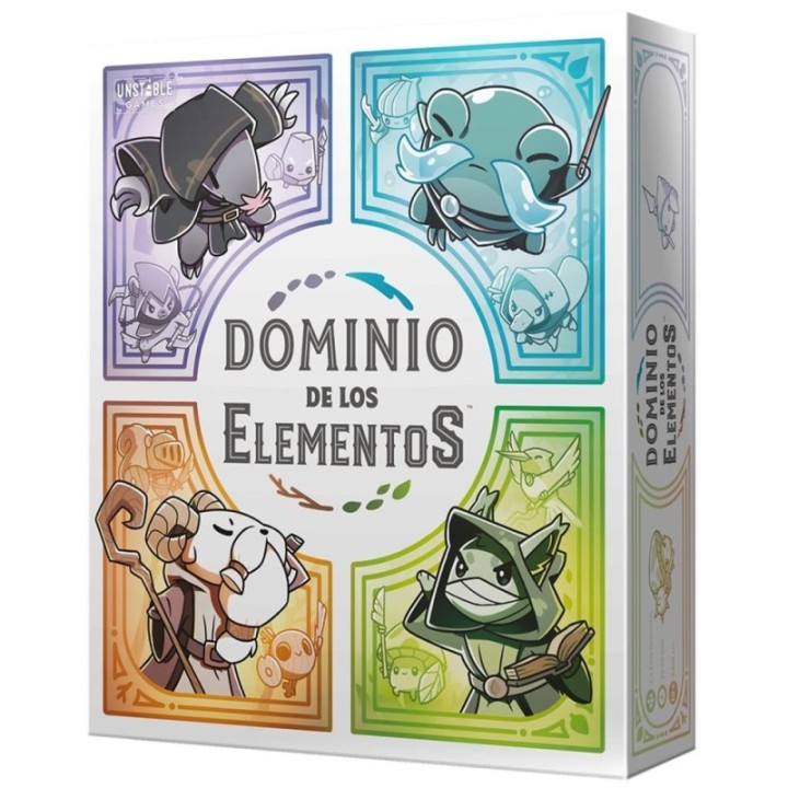 asmodee juego de mesa dominio de los elementos