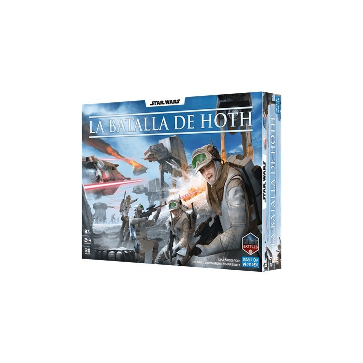 asmodee juego de mesa star wars  la batala de hoth