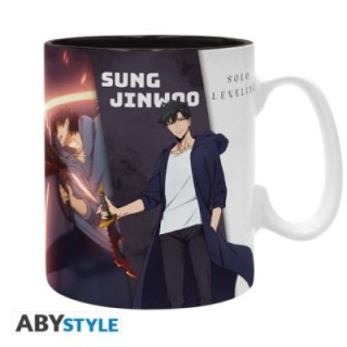 abystyle taza abystyle solo leveling jinwoo & igris