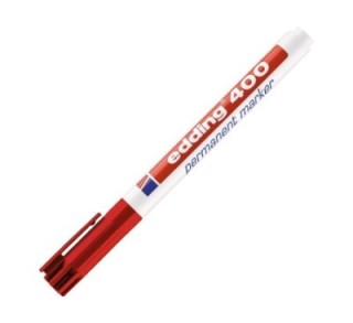 marcad. perm edding 400 1mm rojo