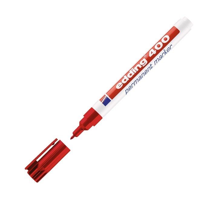 marcad. perm edding 400 1mm rojo