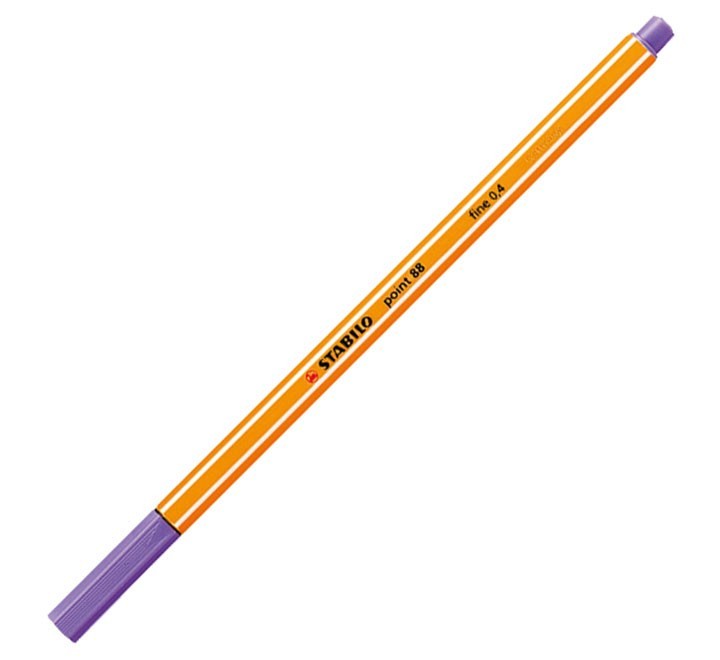 rotulador stabilo point 88 0.4mm violeta