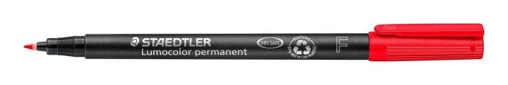 rotulad. staedtler lumocolor perm 0.6mm rojo