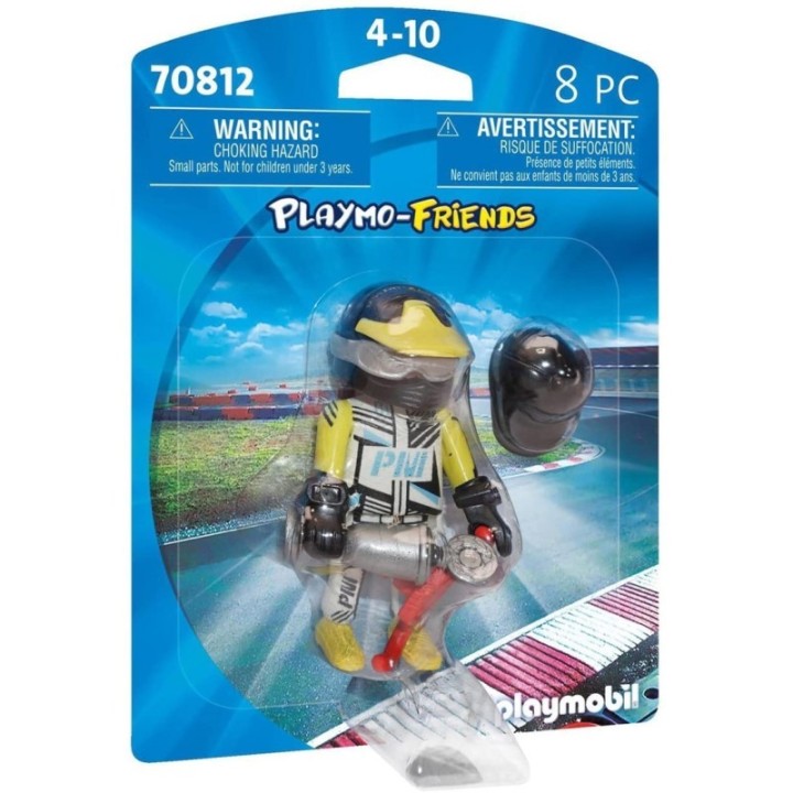 playmobil playmobil piloto de carreras