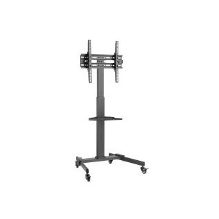 soporte de suelo con ruedas equip para pantalla de 32"   55" fijo max. vesa 400x400 hasta 35kg