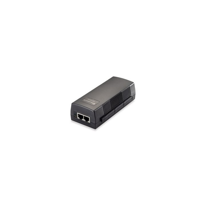 poe injector adapter gigabit level one 30w pasa datos y alimentacion por el mismo cable hasta 100m