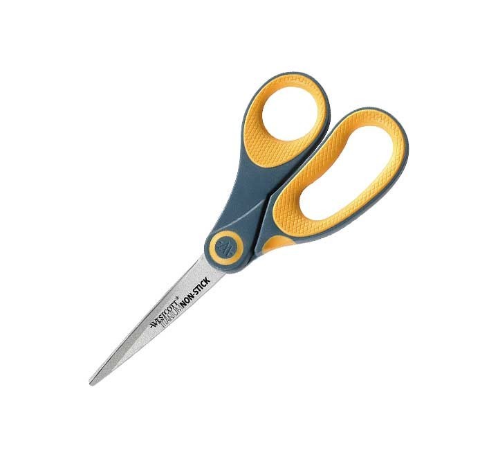 tijeras westcott titanium nitride non stick 8"