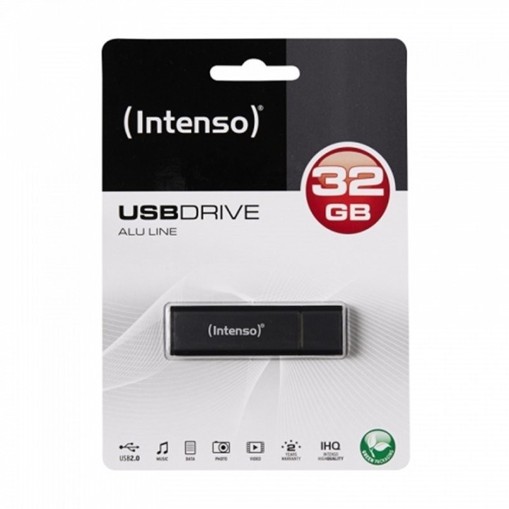 intenso 3521481 l?piz usb 2.0 alu 32gb antracita