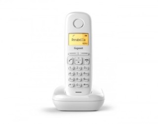 gigaset telefono fijo inalambrico gigaset a170 blanco s30852 h2802 d202
