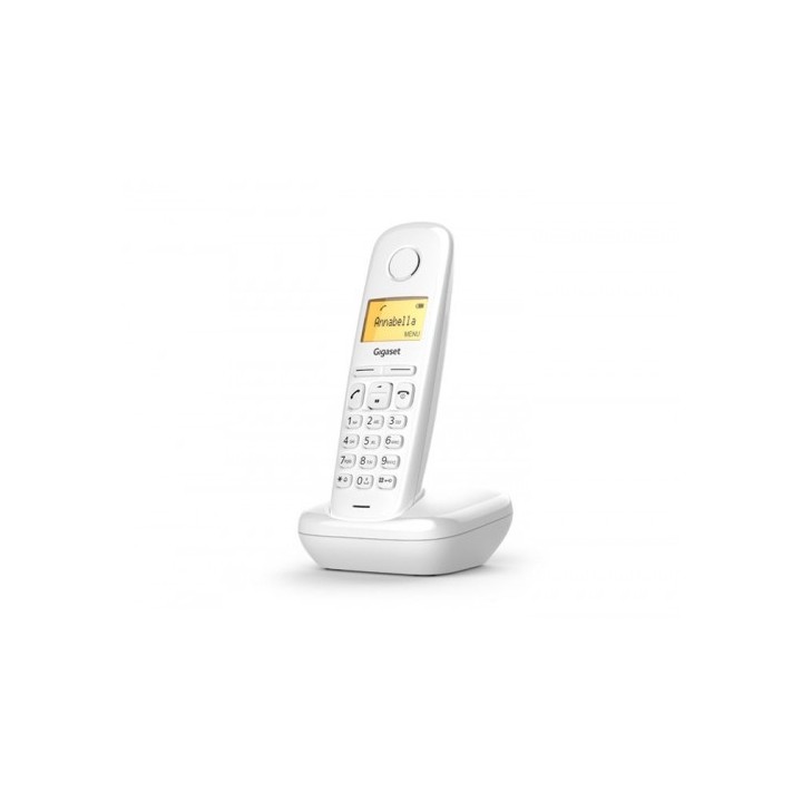 gigaset telefono fijo inalambrico gigaset a170 blanco s30852 h2802 d202