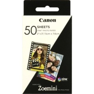 canon papel fotografico canon zp   2030 50 hojas zink para zoemini