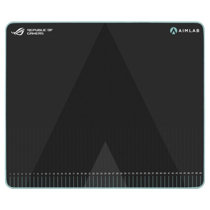 asus alfombrilla gaming asus rog hone ace aim lab edition negra