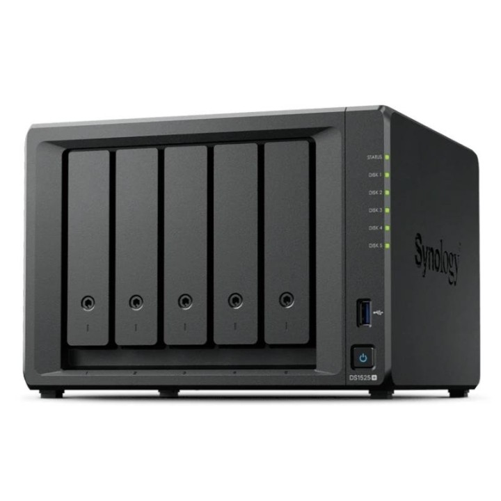 synology ds1525+ nas 5bay diskstation 2x2.5gbe