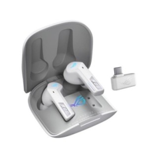 asus auriculares gaming asus rog cetra true wireless speednova inalambrico blanco