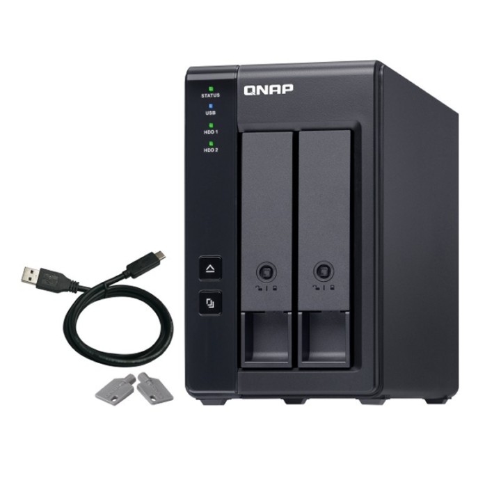 qnap tr 002 raid expansion 2xhdd bay 1xusb c 3.2