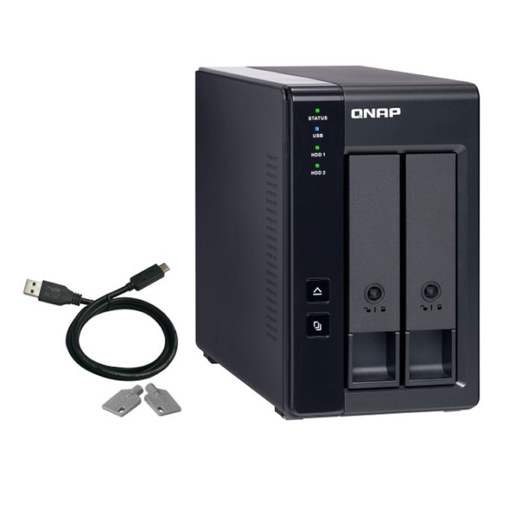 qnap tr 002 raid expansion 2xhdd bay 1xusb c 3.2