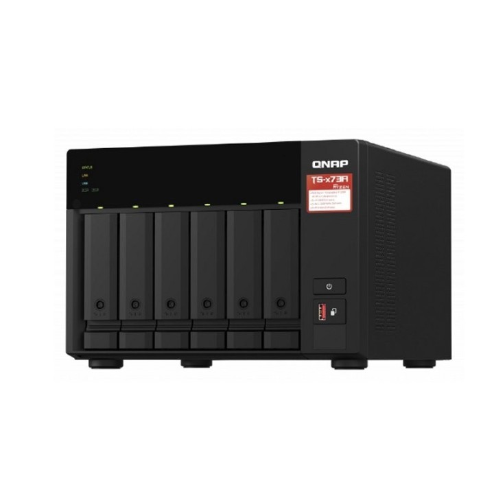 qnap ts 673a 8g nas 6xhdd bay 2x2.5gbe 3xusb3.2