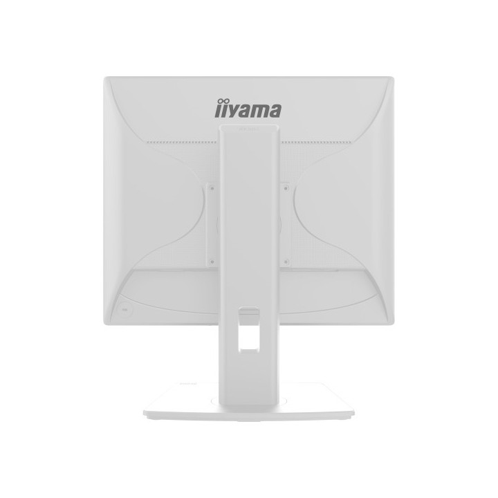 iiyama monitor iiyama 19 pulgadas,blanco, panel tn, 3ms, 250cd/m2, 75hz, ajustable en altura, altavo