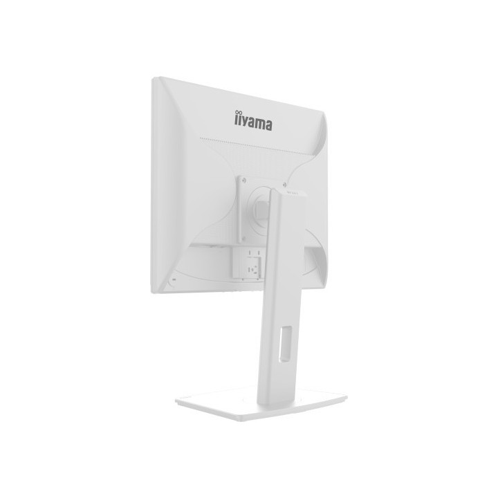 iiyama monitor iiyama 19 pulgadas,blanco, panel tn, 3ms, 250cd/m2, 75hz, ajustable en altura, altavo