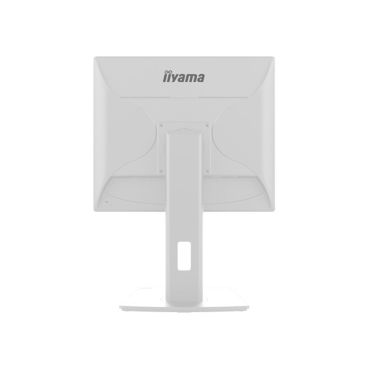 iiyama monitor iiyama 19 pulgadas,blanco, panel tn, 3ms, 250cd/m2, 75hz, ajustable en altura, altavo