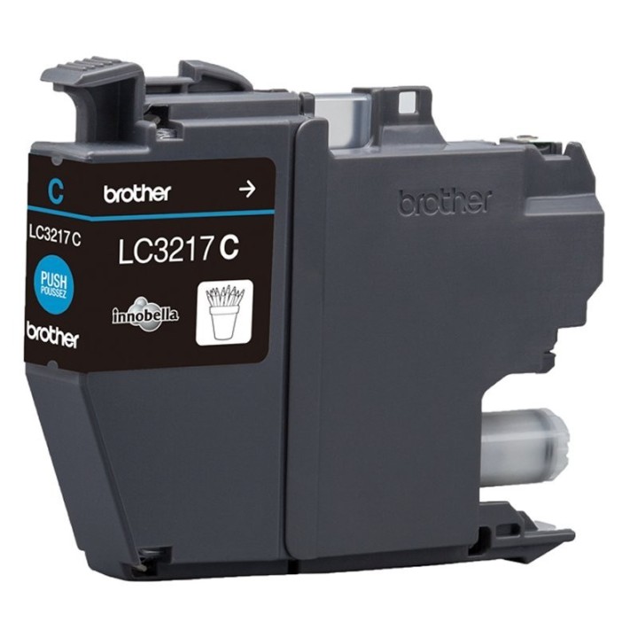brother cartucho lc3217c cyan
