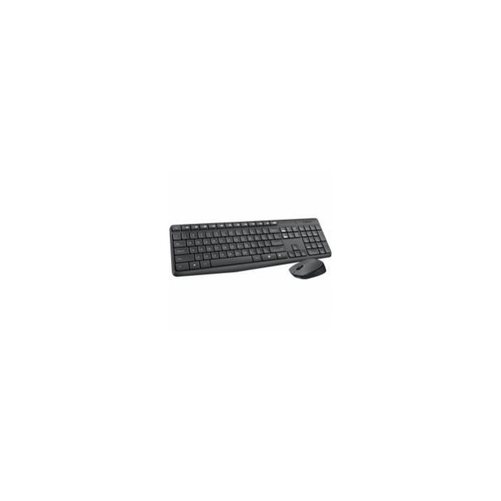 logitech teclado + mouse logitech mk235 wireless inalambrico portugues