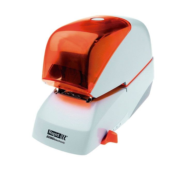 grapapadora electrica rapid 5080e plata/naranja