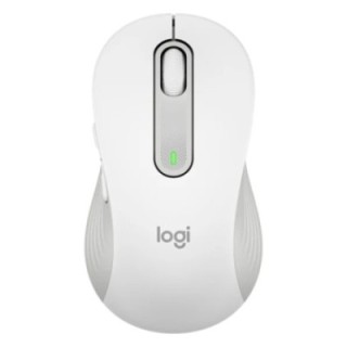 logitech mouse raton logitech m650 grande optico wireless inalambrico blanco crudo