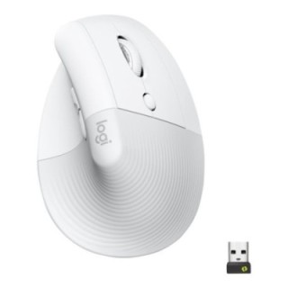 logitech mouse raton vertical logitech lift for business 6 botones 4000 dpi wireless inalambrico bla