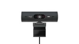logitech webcam logitech brio 505 grafito full hd    usb tipo c