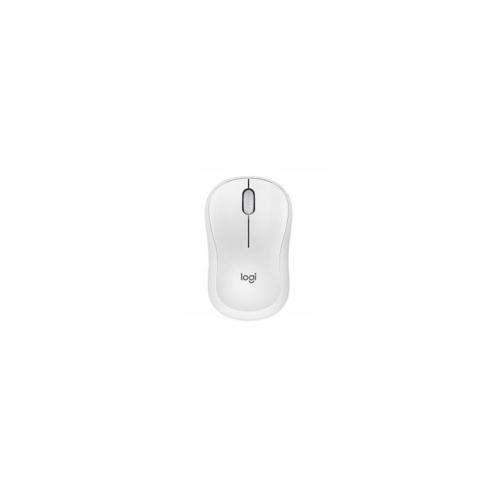 logitech mouse raton logitech m240 optico bluetooth silent blanco crudo