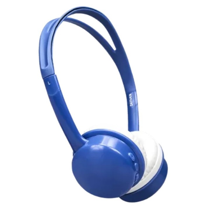 denver auricular inalambrico denver bth   150 azul    bluetooth