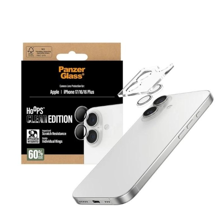 panzerglass camera protec. iphone 17 16 16+ transp