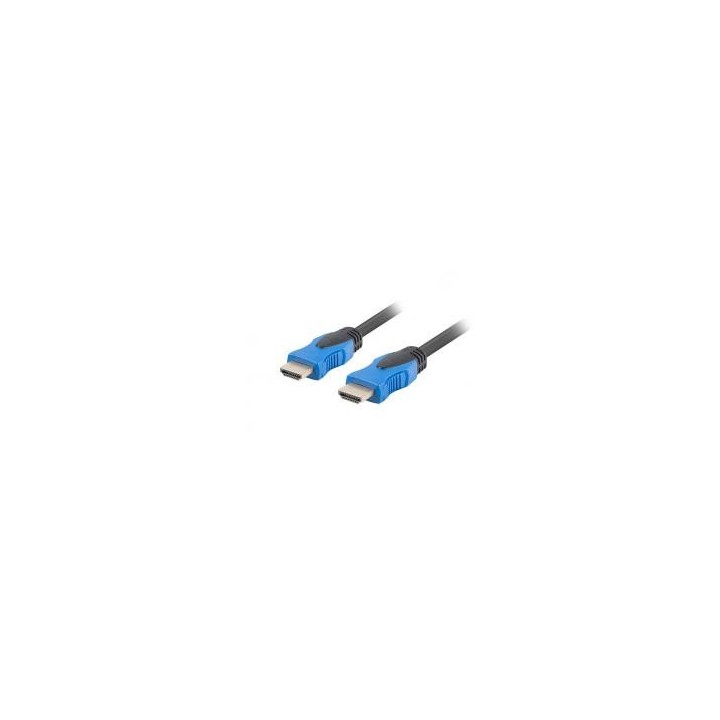lanberg cable hdmi lanberg macho   macho v2.0 cu 4k 20m negro