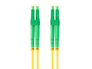 lanberg latiguillo fibra optica lc   apc lanberg 2m mono duplex g657a1 lszh amarillo