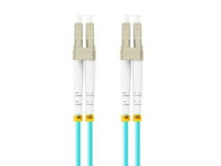 lanberg latiguillo fibra optica lc   upc lanberg 3m multi duplex om3 50   125 lszh azul