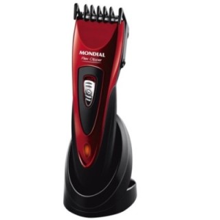 cortapelos mondial cr   04 6 accesorios    2 guias    recargable    60 minutos