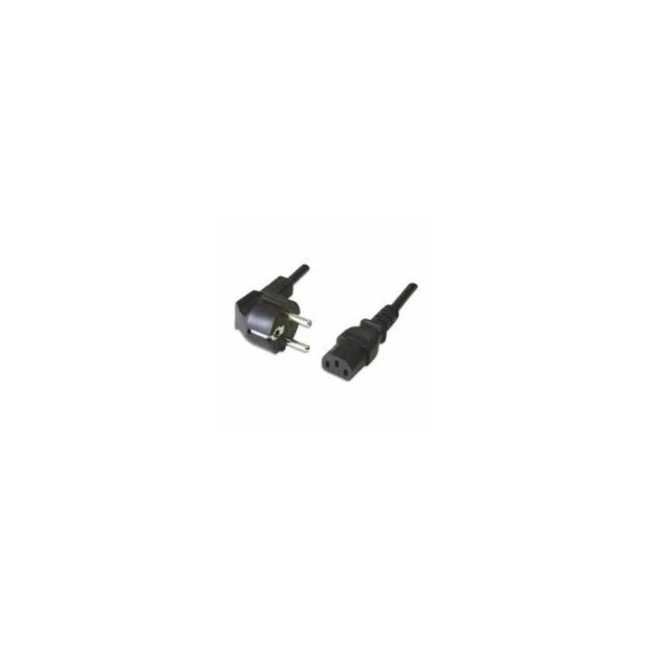 ewent cable de alimentacion ewent para fuente universal schuko   iec320 c13 3m
