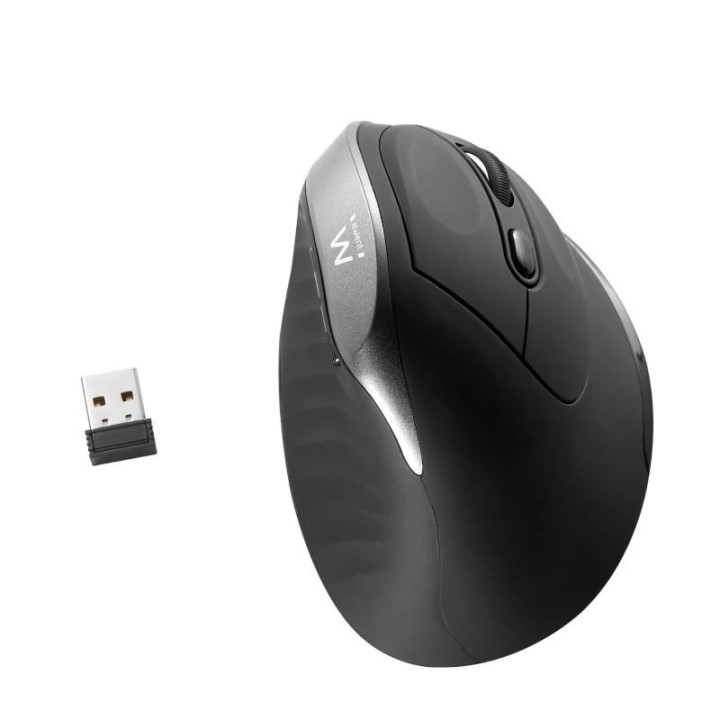 ewent raton ergonomico inalambrico 2400dpi
