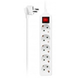 ewent ew3916  regleta 5 tomas / 1 interruptor 1.5m