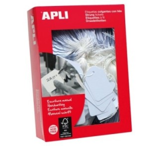 caja 1000 etiq colgante apli 15x24mm bl