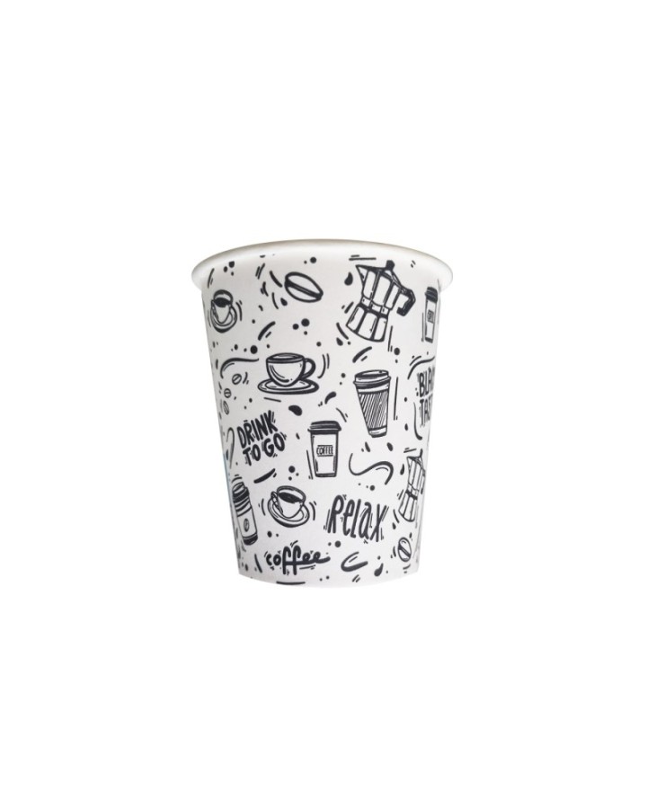 bo. 80 vasos nupik naturgo carton 195cc graffiti