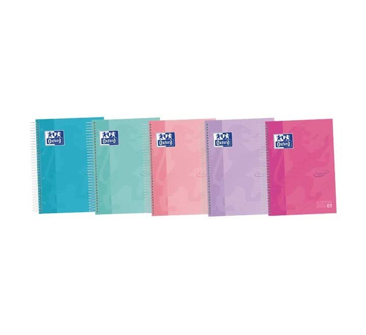 cuad oxford ebook 4 a5 5x5 120h touch pastel