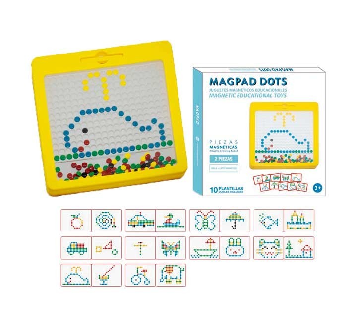 juego magnetico amaya magpad dots 41129700