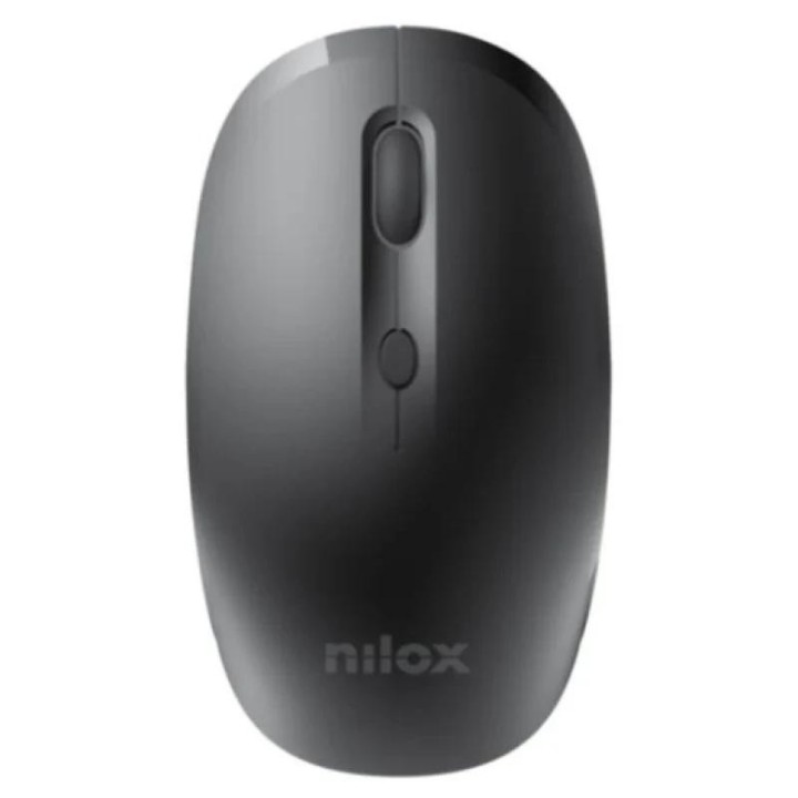 nilox raton inalambrico 3200dpi 4botones negro