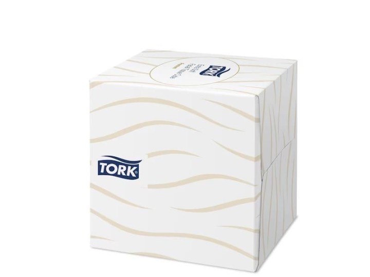 cubo 100 panuelos tork 2cap. 20x21 extra suaves