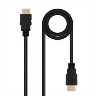 nanocable cable nanocable hdmi v2.0 4k@60hz 18gbps a   m   a   m   1.5 m   negro